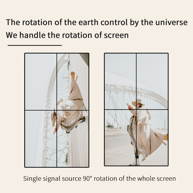 Ultra HD Rotating Splicing Processor Video Wall Controller with 3840 x 2160 @ 30hz Resolution 9 HDMI Outputs and Infrared Remote Control