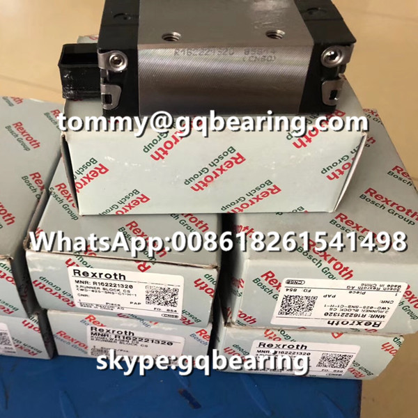 Rexroth R162221320 Narrow Type Standard Length Standard Height Linear Carriage