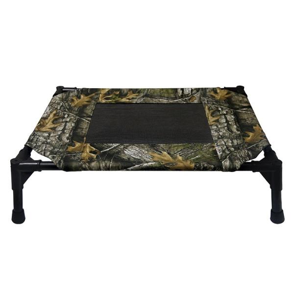 Camouflage Flower Oxford Cloth Outdoor Military Bed High Rise Dog Bed Cat Summer