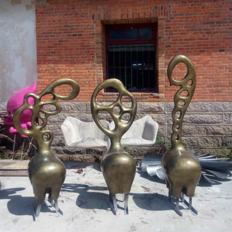 Handmade Bronze Garden Statues Outdoor Decorative Penguin Sculpture