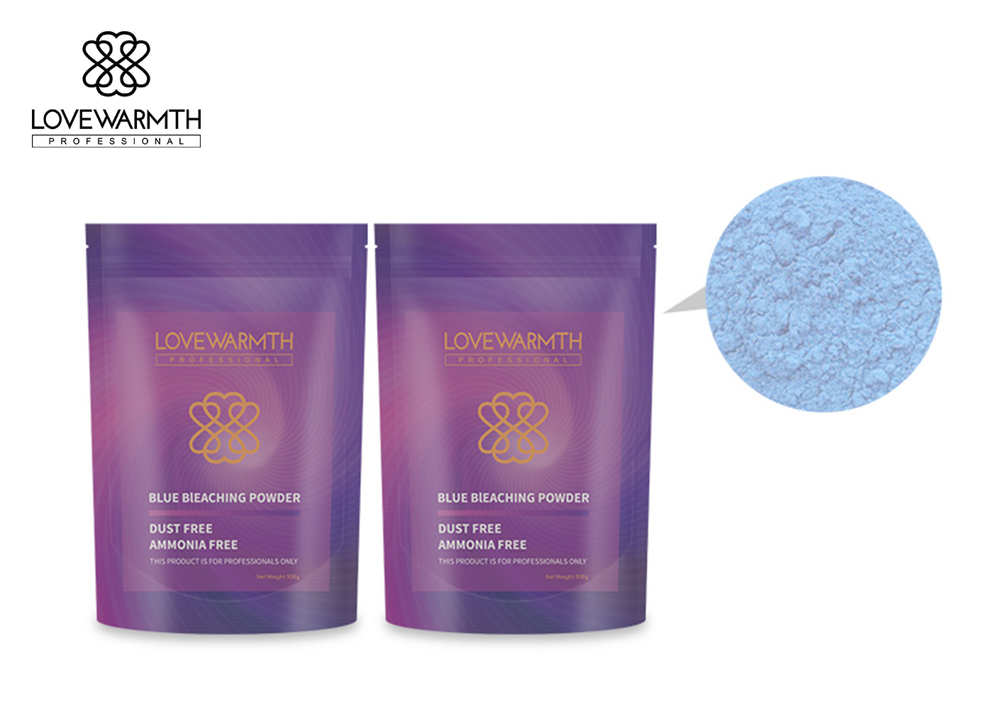 GMP Standard Permanent lightness Hair Bleaching Powder with Fragrant smell