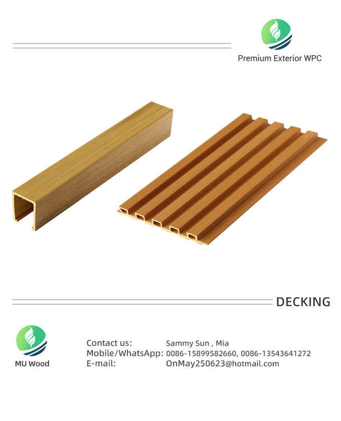 PVC WPC Wooden Ceiling Panel wood plastic WPC Sheet For Ceiling