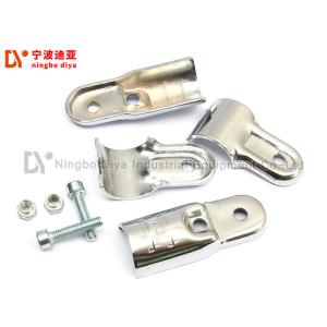  Chrome Plate Surface Lean Tube Connector / Stainless Joints Pipe With 2.3MM Thickness Manufactures