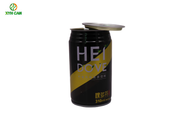 310ml Eco - Friendly Beverage Tin Can Containers Embossing Printing Standard