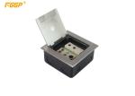  Waterproof Electrical Raised Floor Box Systems Under Floor Flush Outlet Box For Supermarket Manufactures