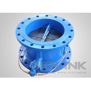 China Ductile Iron Non-slam Check Valve with Hydraulic Damper on sale
