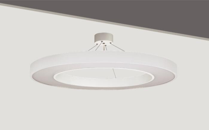 Round 50W SMD LED Pendant Lights for Hotel Meeting Room IP20 CE / RoHS