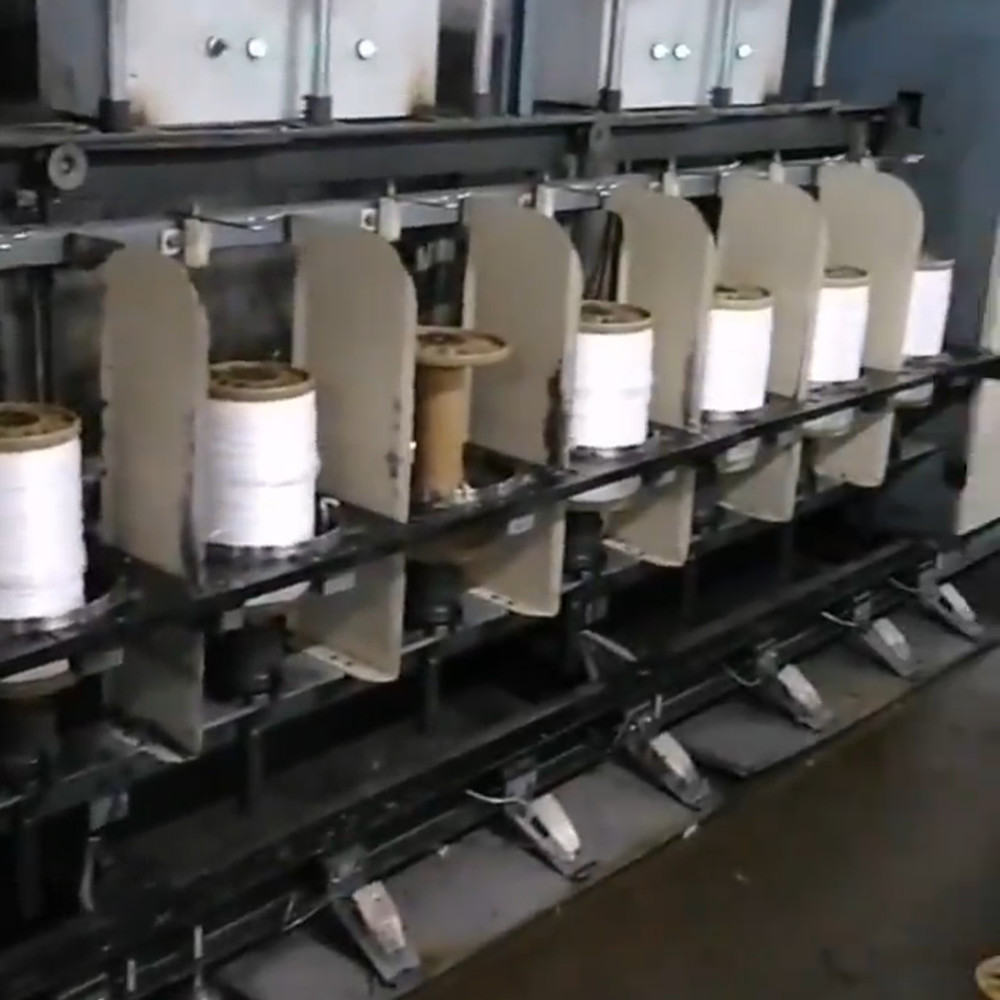 90% New Cotton Mop Yarn Twisting Machine PP PE Yarn Twister Machine 3000r/Min