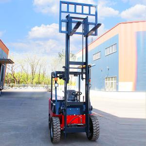  Free Shipping 1.5Ton 3Ton Brand Engine Rough Terrain Internal Combustion Forklift Small Diesel Forklift Manufactures