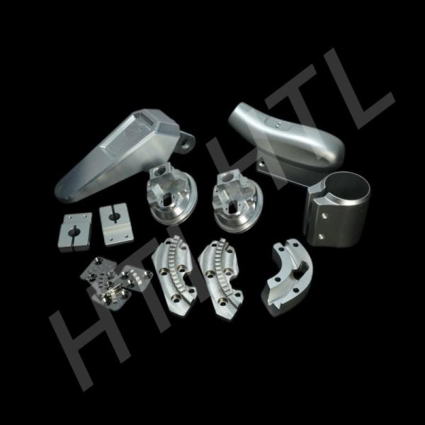 Silver Anodized Prototype CNC Parts Stainless Steel Customized For Industrial