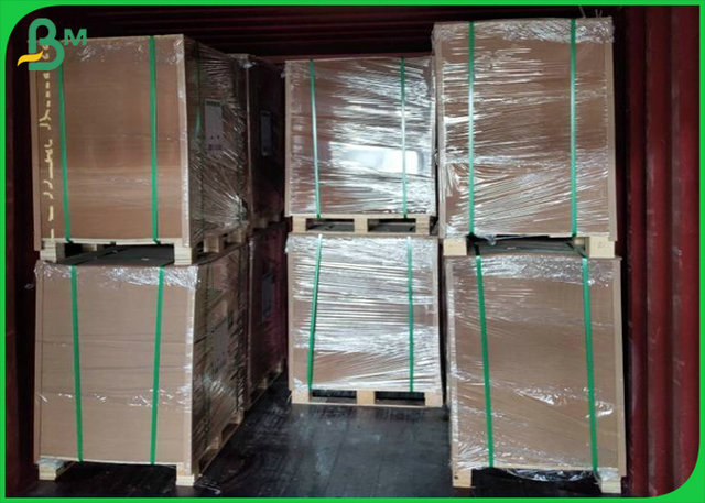 1 Side Coated PE Laminated Kraft Liner Board For Takeaway Box Making 