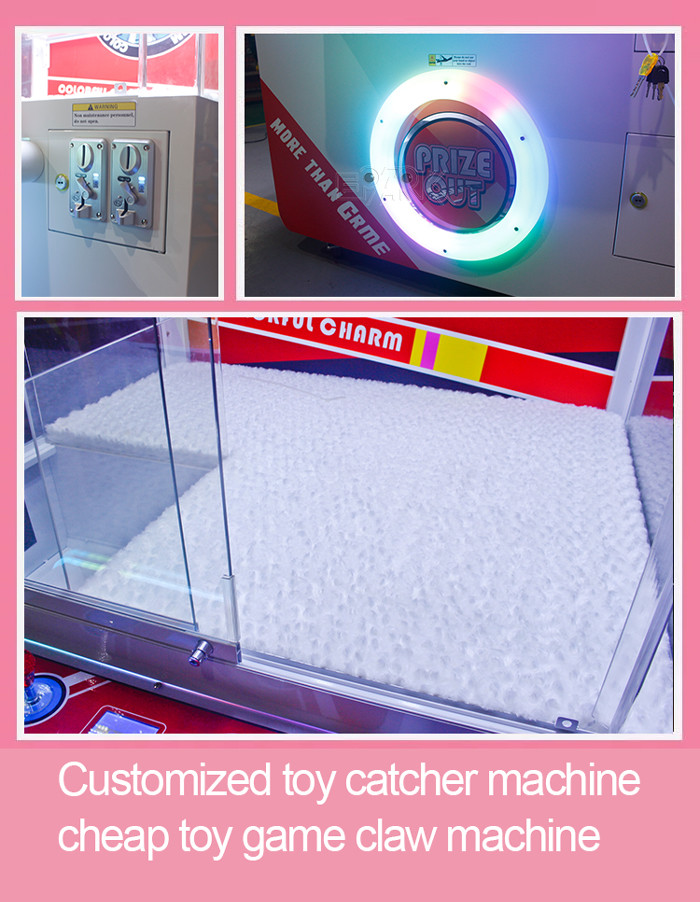 Super Doll Gift Game Vending Machine With Anti Theft System