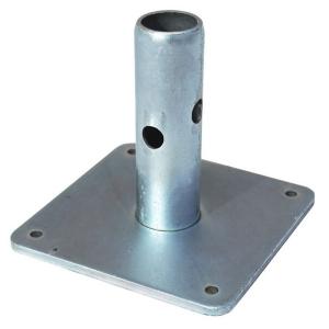 Press and welding Process Scaffolding Jack Base , scaffold base plate