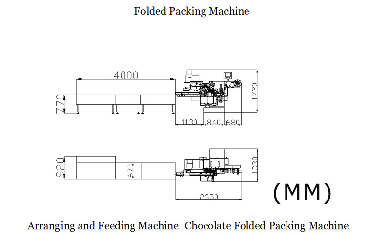 Chocolate Envelop Fold Wrapping Machine For Smooth And Precise Wrapping