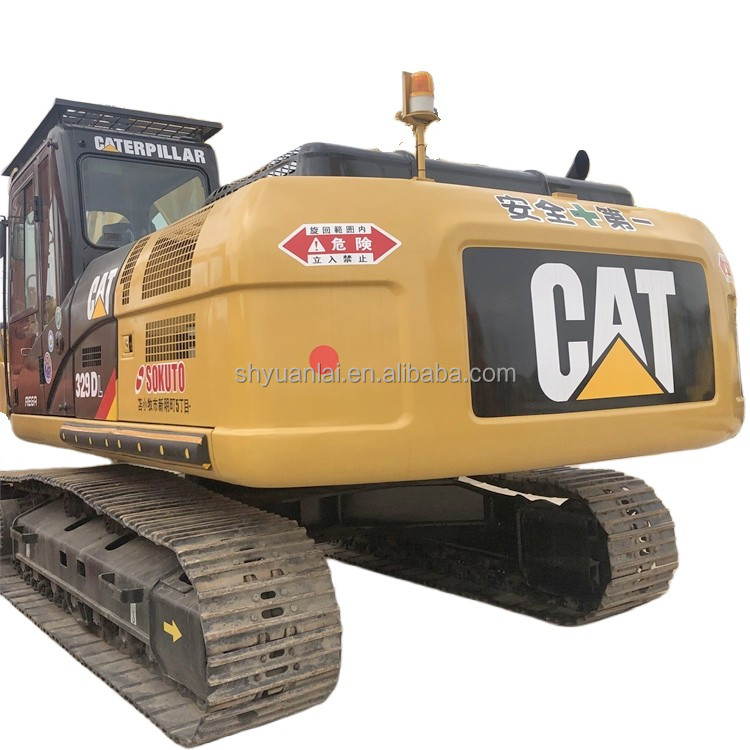152KW Second Hand CAT329DL Excavator with Soft Steel Design and Low Fuel Consumption