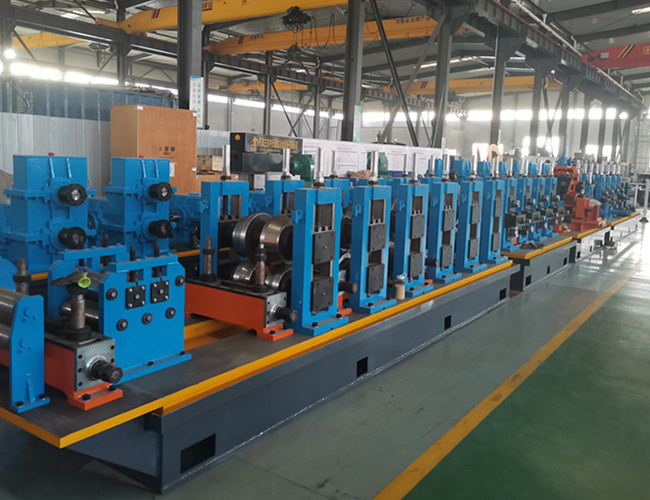 70x70 Pipe Making Machine Customizable Square Tube Mill