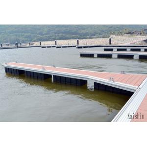 Customized Floating Finger Dock Aluminum Alloy Floating Pontoon Bridge With