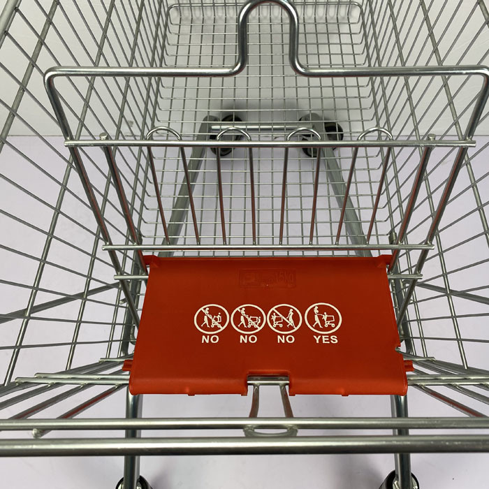 European 240L Warehouse Shopping Trolley Powder Coating SGS Certificate