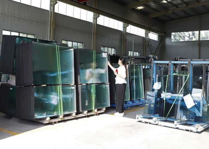 Colored Low-E Double Glazed Insulated Glass for Building Curtain Wall