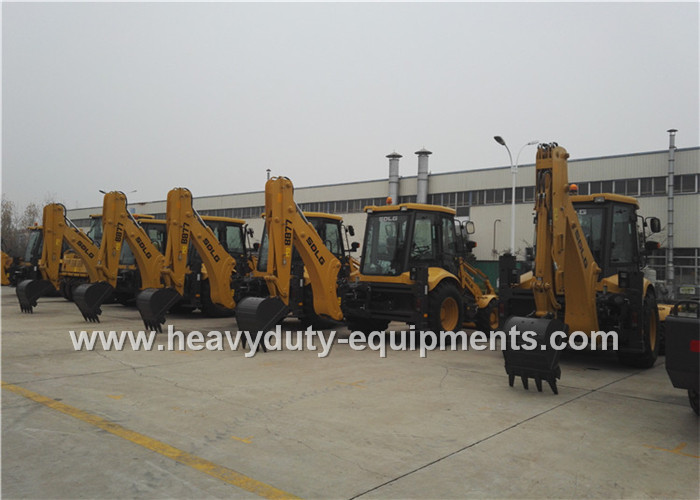 1800kg SDLG Backhoe Loader B877 Equipment For Road Construction Low Fuel Consumption