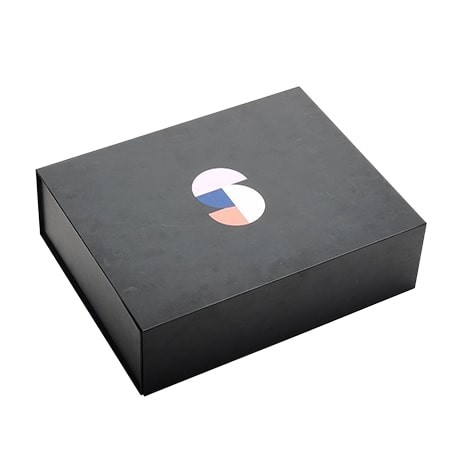 Watch Black Foldable Paper FSC Collapsible Rigid Box Magnetic Closure Gift Box