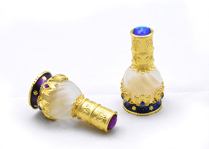 Roll On Empty Glass Jars Fancy Empty Perfume Bottle 12ml Size For Personal Care