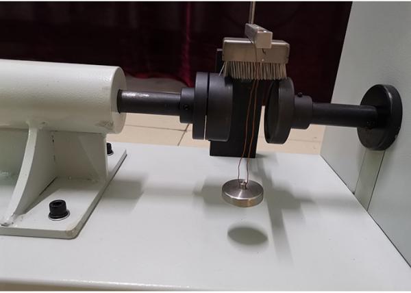 Powerful Abrasion Testing Equipment , Material Testing Equipment 80 RPM Motor