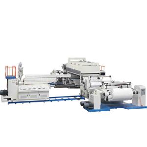 Coated Laminating 1600mm Paper Extrusion Coating Machine In Electronics Industry