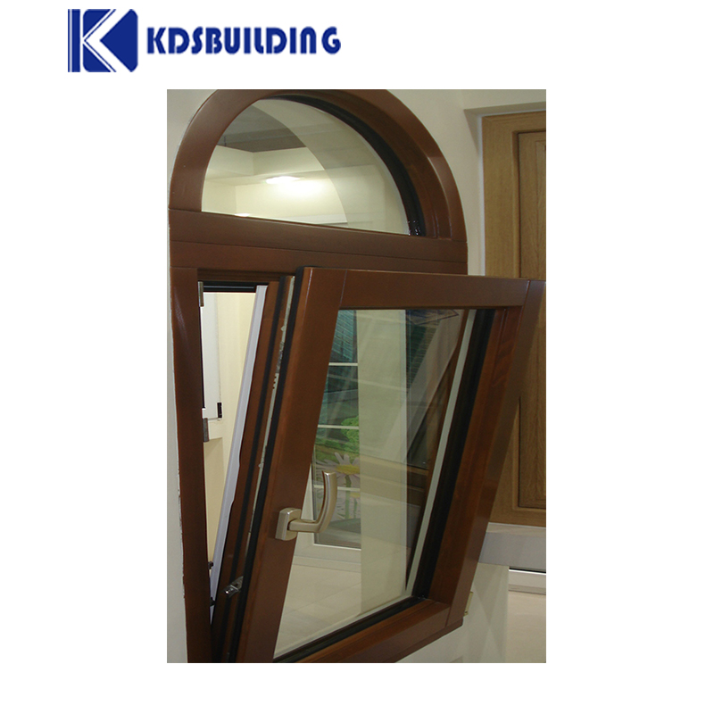 KDSBuilding A Beautiful French Power coating Round Window German Wooden Tilt And Turn Windows