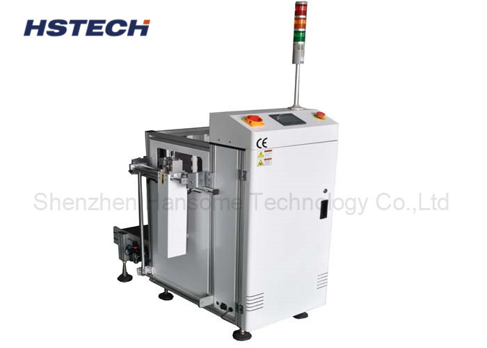 Short Length Touch Screen Control PCB Loader Machine SMEMA Communication for 90 Degree Type