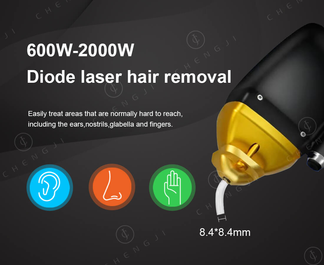Diode 808 Laser Hair Removal Machine , Professional Laser Hair Removal Machine 3 Waves