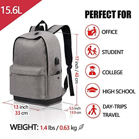 Outdoor Travel Rucksack Backpack School Bag For Middle Schoolers Polyester Material