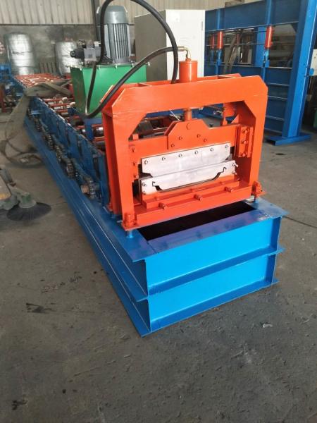 4t capacity Roof Highway Guardrail Machine , Joint Hidden Roof Sheet Roll