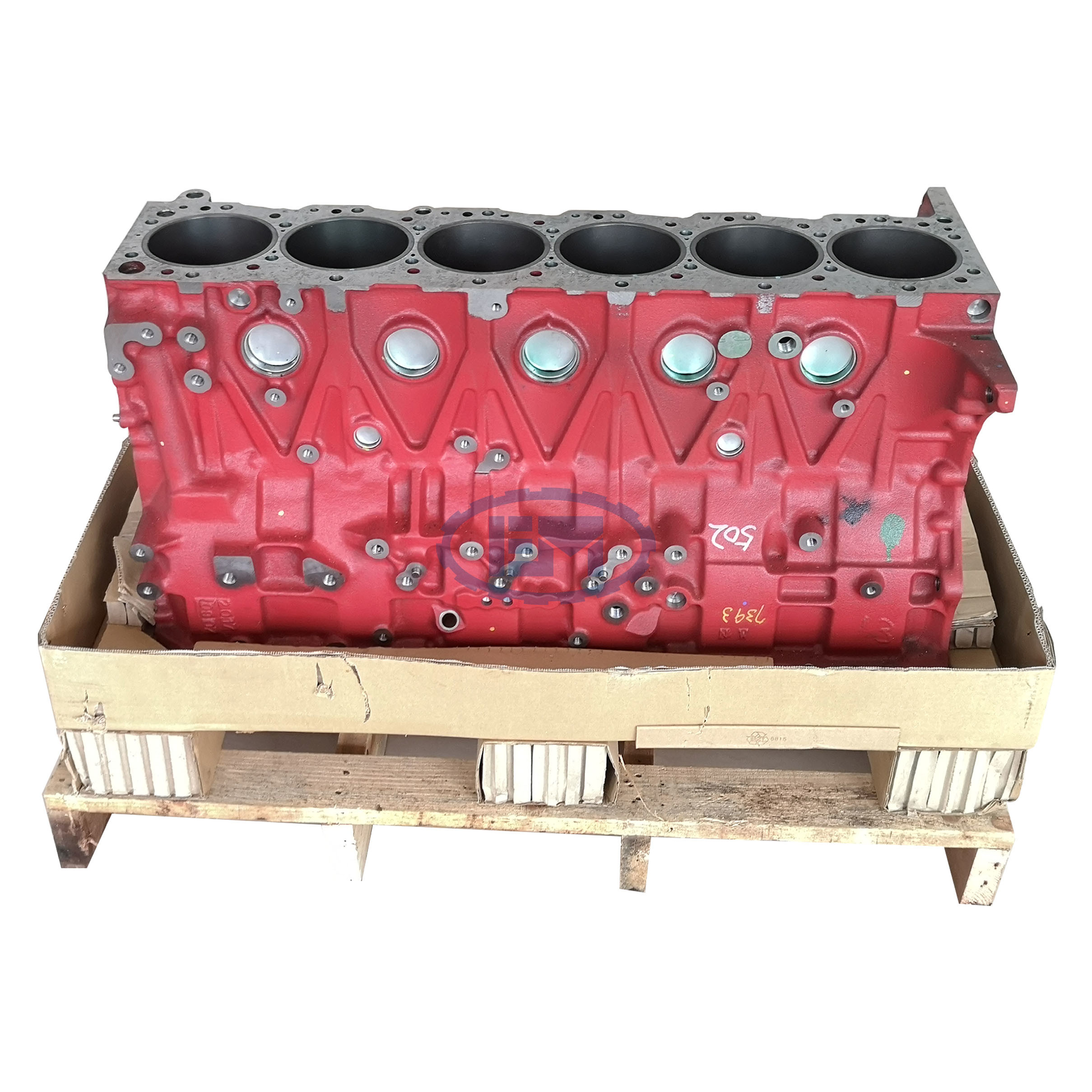 VH11401E0201 Cylinder Block Assy SK330-8 SK350-8 SK380D-8 SK390XD-10 Hino J08E-TM