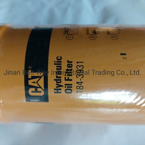 Cat Hydraulic Oil Filter 184-3931 for Truck Spare Parts Black Brake System Parts