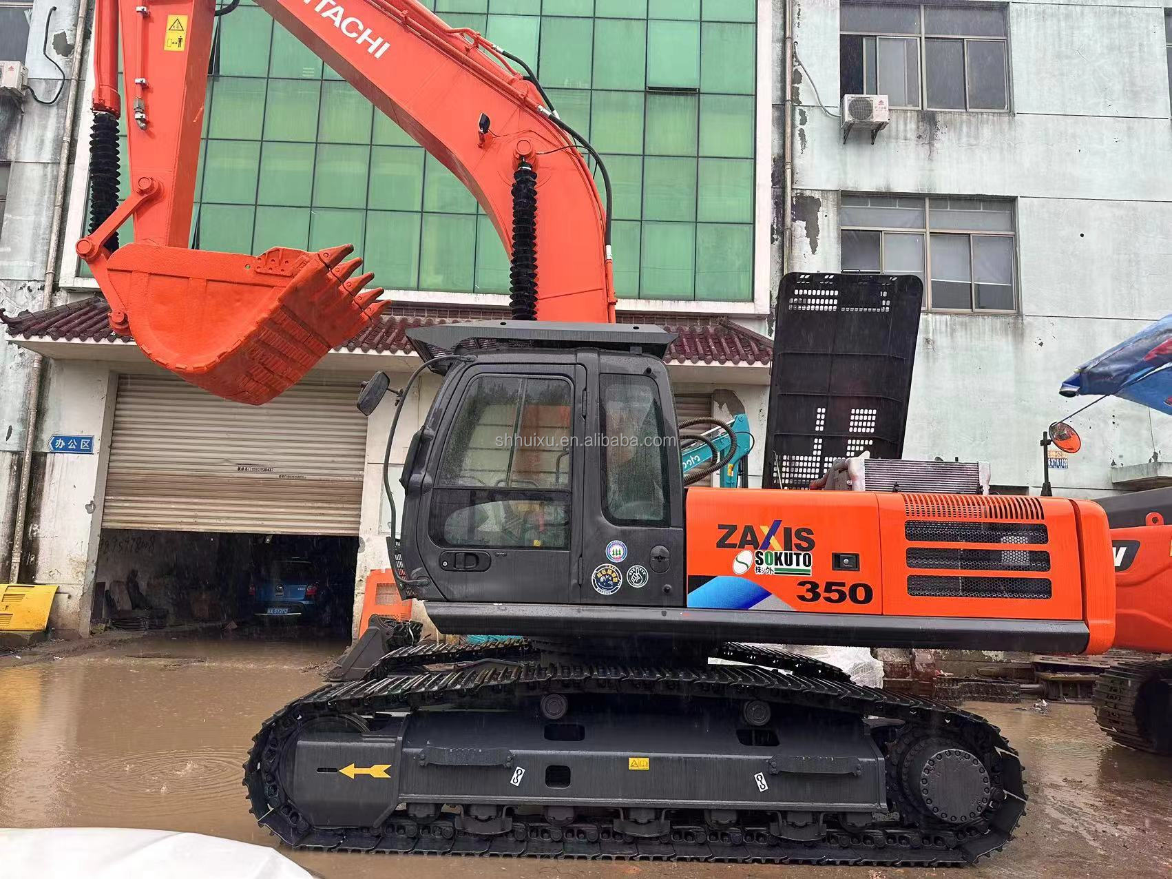 35 Ton Construction Machinery Hitachi Zx350 Old Hitachi Excavator 1.38m3