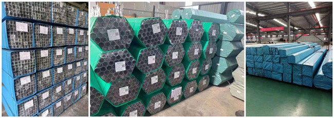 240 Grit Polished 304 Stainless Steel Square Pipe 1.5mm Thickness SS Square Tube