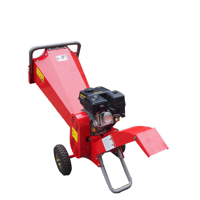 40mm Chipping Garden Wood Chipper CE 196cc Engine Tree Shredder Machine