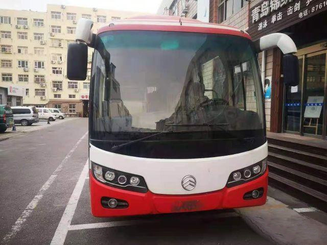 Used Golden Dragon Bus XML6757 Used Tour Bus 33seats 2016 Yuchai Rear Engine 127kw Euro IV High Quality Coach Bus