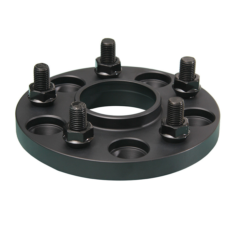 20mm All Black Forged Billet Aluminum Hub Centric Wheel Spacer 12.9 Grade Stud for HONDA