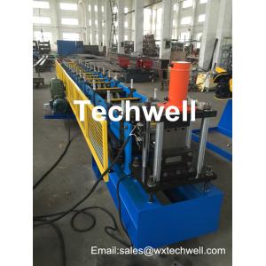 China 14 Forming Stations Storge Rack Beam Roll Forming Machine With Plc Touch Screen Control TW-RBB200 on sale