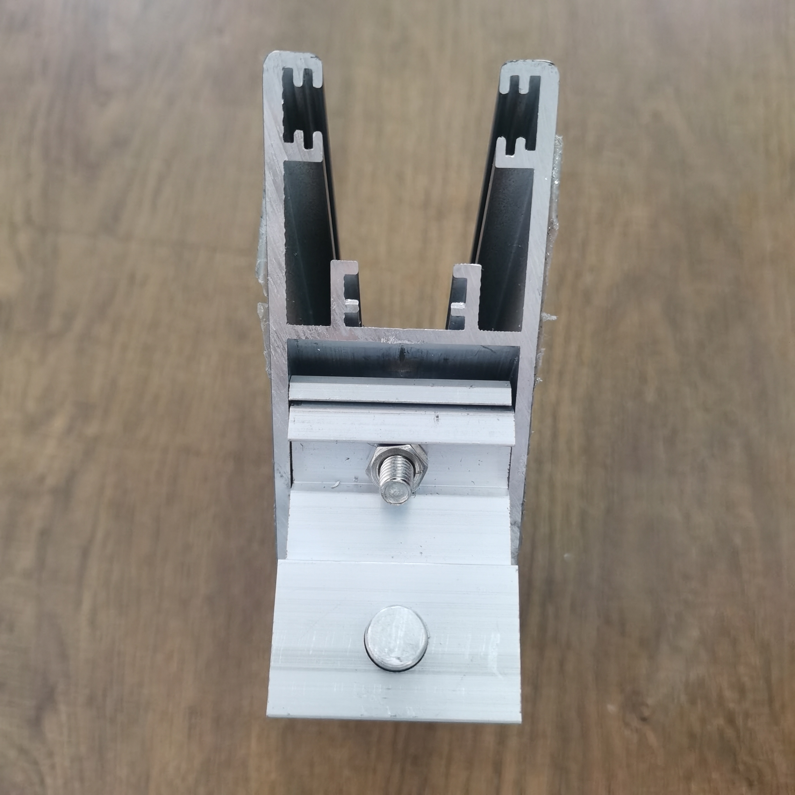 Die Cast 45 Degrees Straight Slice Aluminum Corner Connector