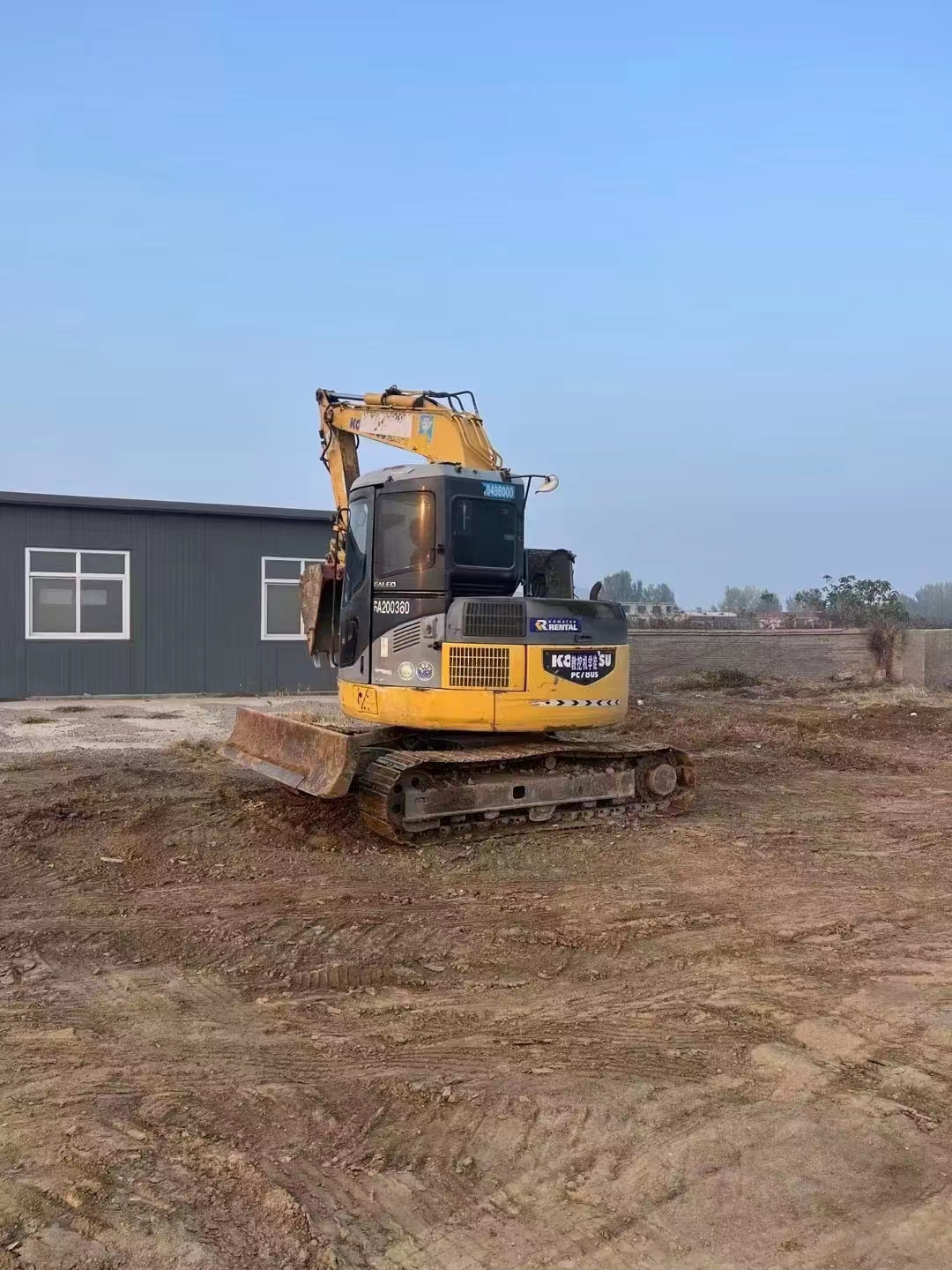 Good Condition Used Komatsu PC78 Excavator Fuel- Durable Second-Hand Mini Excavator