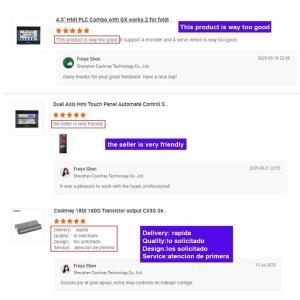 Original Integrated HMI Programmable Logic Controller 4.3 Inch