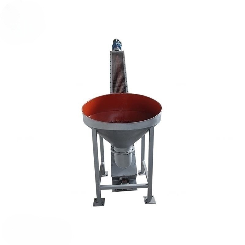 OEM Custom Conveying Plastic Grain Helical Ice Conveying Machinery Inclined Screw Conveyor