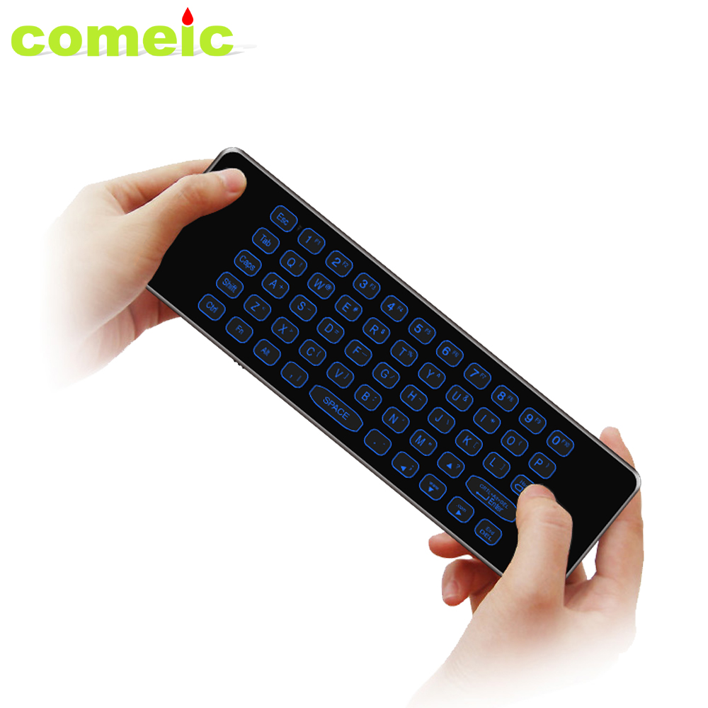 Mini RF Wireless Air Mouse Tv Remote Backlit Keyboard Effective Battery Saver