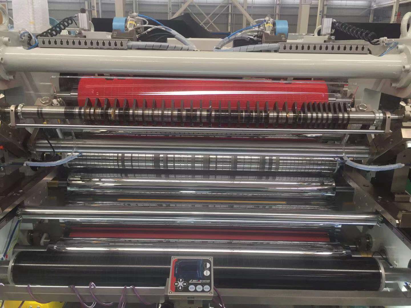 OPP Substrate Slitter Rewinder Machine For Jumbo Roll