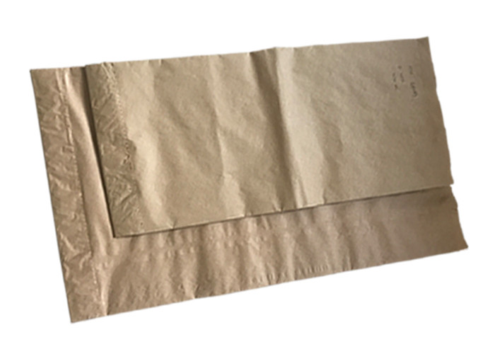 Moisture Proof Heat Sealed Paper Bags White Brown For Synanthrin