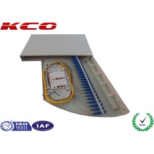 Rotate FTTH FTTB Fiber Optic Terminal Box / Rotating FC LC 24 Cores 48 Cores ODF