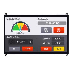 10.1" 1024x600 IPS PCAP capacitive touchscreen TFT LCD Support HDMI Connector